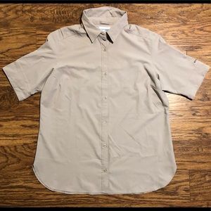 Columbia Short Sleeve Button Up Shirt